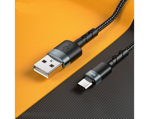 Дата кабель Hoco DU46 Charging USB to MicroUSB (1m) (00000040792_1)