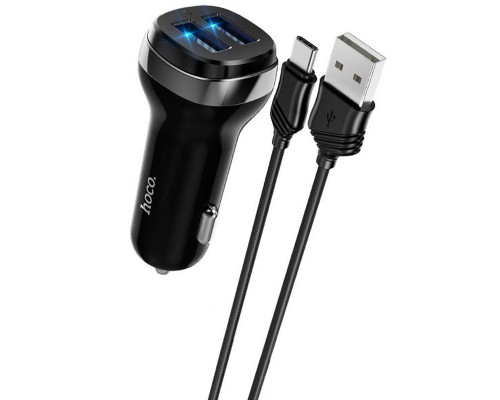 АЗУ Hoco Z40 (2USB 2.4A) + Type-C (00000053978_1)