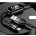 Дата кабель Usams US-SJ423 U48 Digital Display USB to Lightning (1.2m) (00000036174_1)