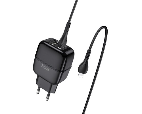 СЗУ Hoco C77A (2USB/2.4A) + Lightning (00000039231_2)