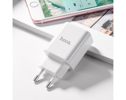 СЗУ Hoco C62A Victoria 2.1A 2USB + cable MicroUSB (00000033846_1)