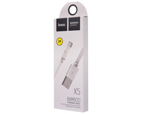 Дата кабель Hoco X5 Bamboo USB to Type-C (100см) (00000022948_4)