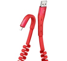 Дата кабель Hoco U78 "Cotton treasure elastic" lightning (1.2М) (00000039184_2)