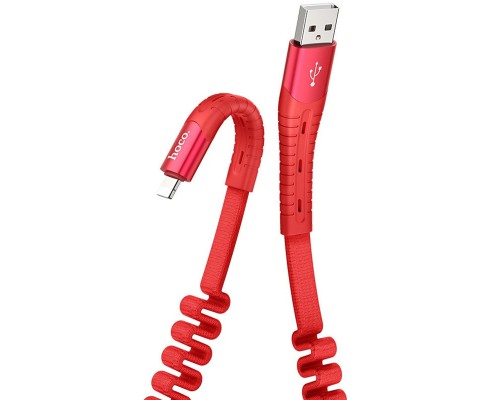 Дата кабель Hoco U78 "Cotton treasure elastic" lightning (1.2М) (00000039184_2)