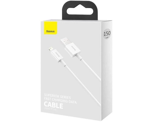 Дата кабель Baseus Superior Series Fast Charging Lightning Cable 2.4A (1.5m) (CALYS-B) (00000057174_1)