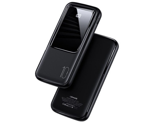 Портативное зарядное устройство Usams US-CD163 PB58 Dual USB Digital Display Power Bank 10000mAh (00000052271_1)