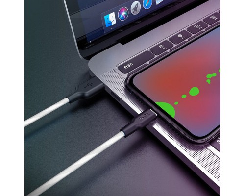 Дата кабель Hoco X21 Plus Silicone Lightning Cable (2m) (00000035213_1)