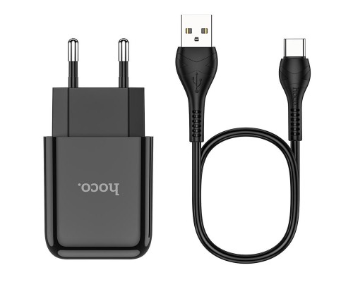 СЗУ HOCO N2 (1USB/2.1A) + USB - Type-C (00000049071_1)