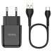 СЗУ HOCO N2 (1USB/2.1A) + USB - Type-C (00000049071_1)