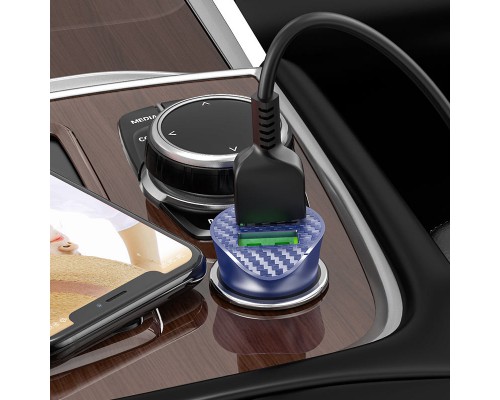 АЗУ Hoco Z39 QC3.0 (2USB) + MicroUSB (00000041719_1)
