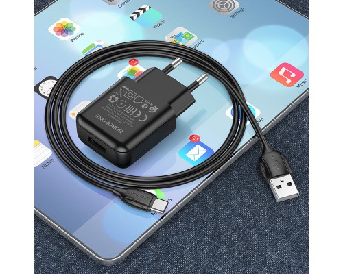 СЗУ Borofone BA64A Single port + Type-C (00000057001_2)