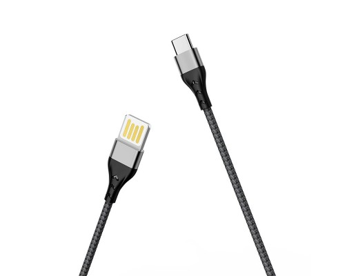 Дата кабель Borofone BU11 Tasteful USB to Type-C (1.2m) (00000056975_1)