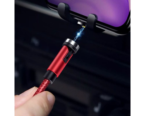 Дата кабель USAMS US-SJ473 U59 Type-C Rotatable Magnetic (1m) (00000051943_1)