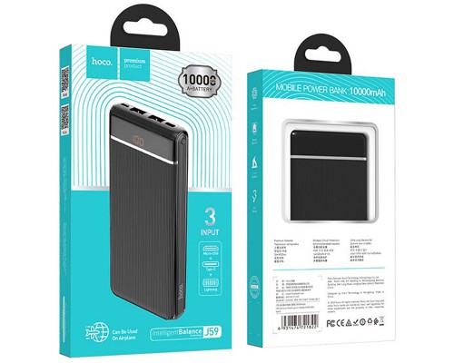 Портативное зарядное устройство Power Bank Hoco J59 Famous 10000 mAh (00000040788_1)