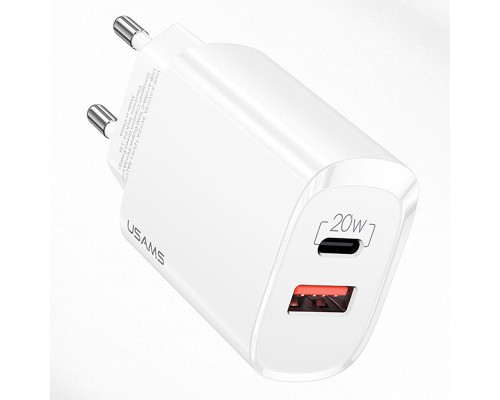 СЗУ Usams US-CC121 T35 QC3.0 + PD3.0 20W (00000049235_1)