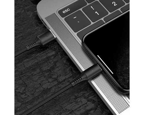 Дата кабель Borofone BX47 Coolway USB to Lightning (1m) (00000056915_1)
