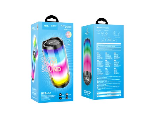 Bluetooth Колонка Hoco HC8 Pulsating colorful (00000049148_3)