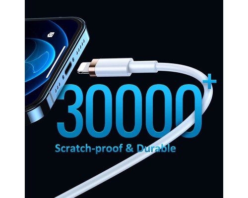 Дата кабель Usams US-SJ485 U63 Type-C To Lightning 20W PD (2m) (00000049224_1)