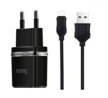 СЗУ Hoco C12 Charger + Cable (Micro) 2.4A 2USB (00000031009_4)
