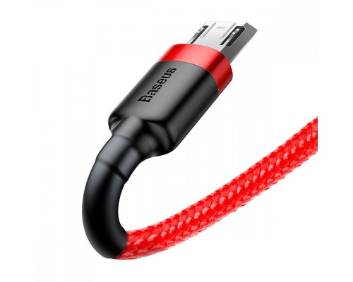 Дата кабель Baseus Cafule MicroUSB Cable 2.4A (1m) (CAMKLF-B) (00000034278_3)