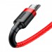 Дата кабель Baseus Cafule MicroUSB Cable 2.4A (1m) (CAMKLF-B) (00000034278_3)