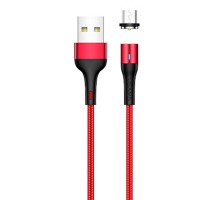 Дата кабель USAMS US-SJ338 U29 Magnetic USB to MicroUSB (2m) (00000049230_1)