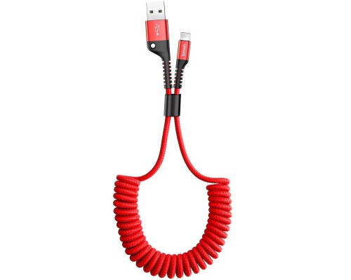 Дата кабель Baseus Fish Eye Spring Data Lightning Cable 2A (1m) (CALSR) (00000031840_2)