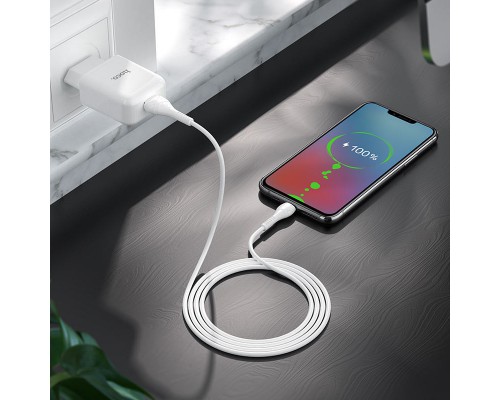 СЗУ HOCO N2 (1USB/2.1A) + USB - MicroUSB (00000049070_2)