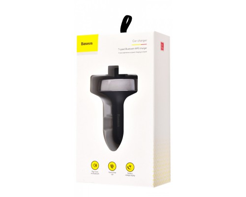 АЗУ Baseus Bluetooth FM Launcher 2.4A 2USB (00000031258_3)