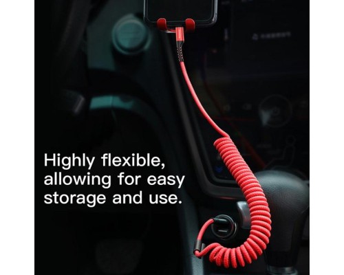 Дата кабель Baseus Fish Eye Spring Data Lightning Cable 2A (1m) (CALSR) (00000031840_2)