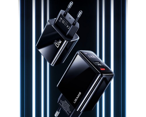СЗУ Usams US-CC133 T40 QC3.0 + PD 20W (00000049232_1)