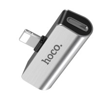 Переходник Hoco LS25 Lightning to 3,5 AUX (00000032939_1)