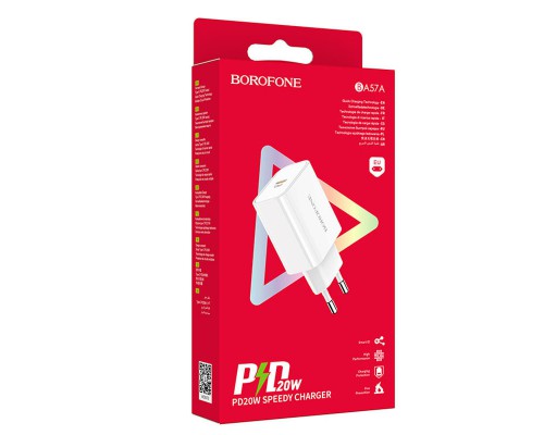 СЗУ Borofone BA57A Easy Speed PD20W (00000051651_1)