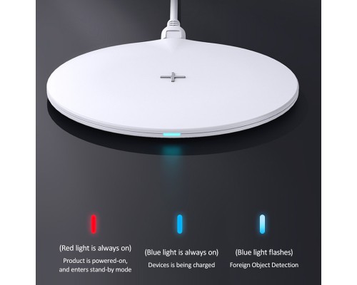 БЗУ Usams US-CD149 Fast Charge 15W (настольный) (00000042596_1)