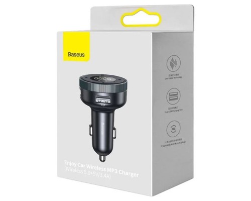 АЗУ Baseus Enjoy Bluetooth FM Launcher (5V/3.4A) (CCLH-01) (00000053138_1)