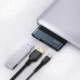 Переходник HUB Usams US-SJ492 Type-C Mini Hub (USB + HDMI + Type-C) (00000049256_1)