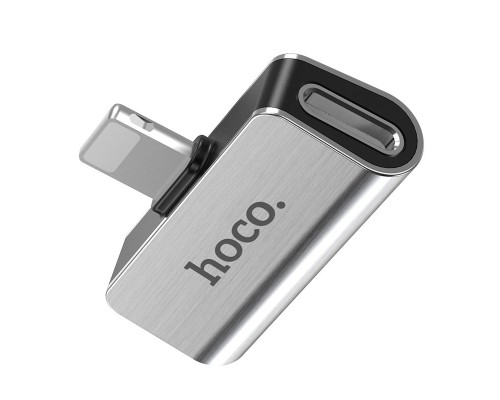 Переходник Hoco LS24 Lightning to lightning audio/lightning (00000032915_1)