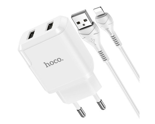 СЗУ HOCO N7 (2USB/2,1A) + USB - Lightning (00000049072_1)