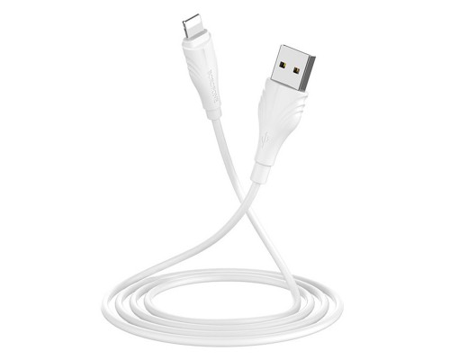 Дата кабель Borofone BX18 Optimal USB to Lightning (2m) (00000056962_1)
