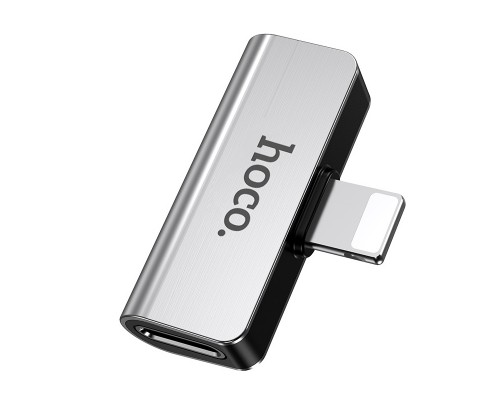 Переходник Hoco LS24 Lightning to lightning audio/lightning (00000032915_1)