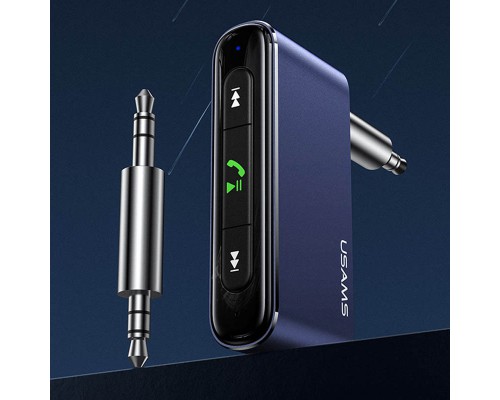 Bluetooth ресивер USAMS US-SJ519 3.5DC Mini Car Wireless Audio Receiver BT5.0 (00000051948_1)