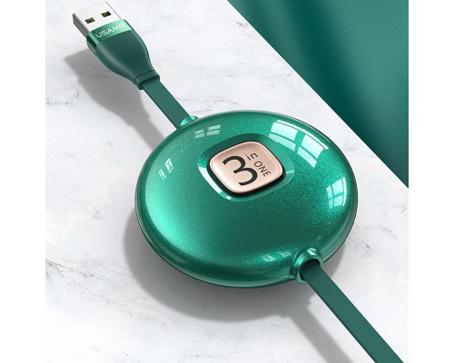 Дата кабель Usams US-SJ508 U69 3IN1 Retractable Cable 1m (00000049214_3)