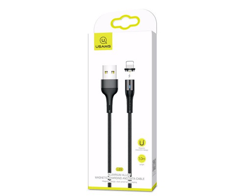 Дата кабель USAMS US-SJ333 U29 Magnetic USB to Lightning (1m) (00000049225_3)