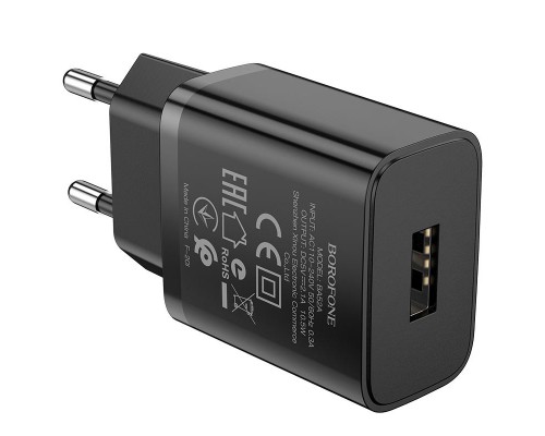 СЗУ Borofone BA52A Gamble (1USB/2.1A) (00000054344_1)