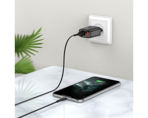 СЗУ HOCO C86A (2USB/2.4A) + Type-C (00000053231_2)