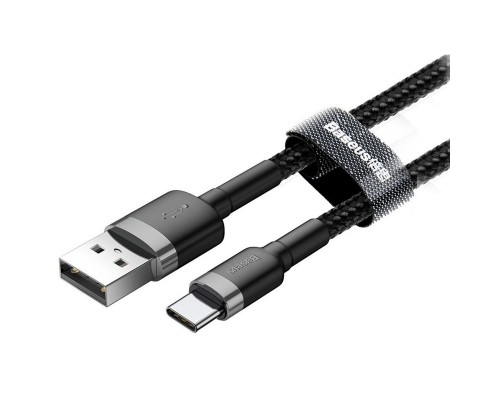 Дата кабель Baseus Cafule Type-C Cable 2A (2m) (CATKLF-C) (00000031872_1)