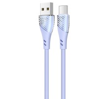 Дата кабель Usams US-SJ494 U65 Liquid Silicone USB to Type-C 3A 1m (00000049218_1)