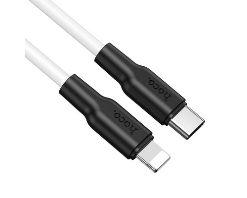 Дата кабель Hoco X21 Plus Silicone Type-C to Lightning (1m) (00000055910_1)