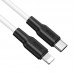 Дата кабель Hoco X21 Plus Silicone Type-C to Lightning (1m) (00000055910_1)