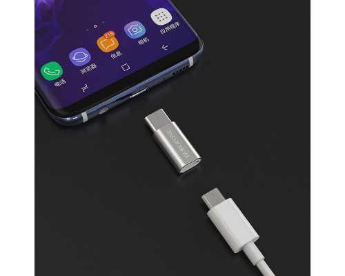 Переходник Borofone BV4 MicroUSB to Type-C (00000056868_1)